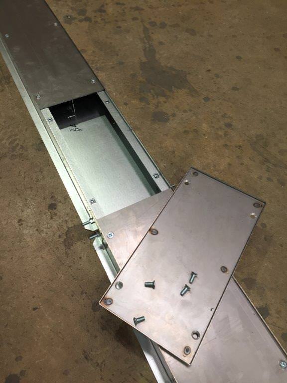 removable trunking lid