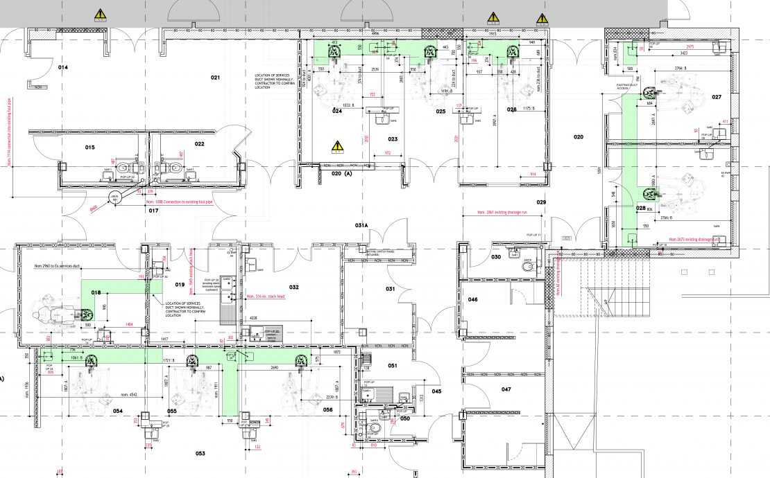 Allerton hospital trunking